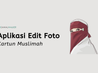 aplikasi edit foto menjadi kartun muslimah