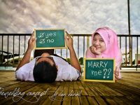 Foto Prewedding Romantis