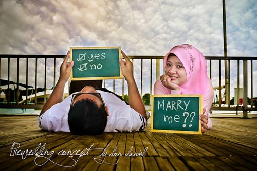 Foto Prewedding Romantis