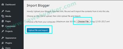 Cara Migrasi Blogger Blogspot Ke WordPress