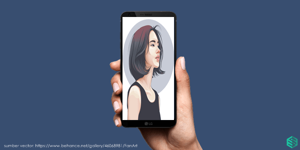 Aplikasi Edit Foto Vector di Android