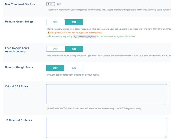 Cara Setting Plugin LiteSpeed Cache 16