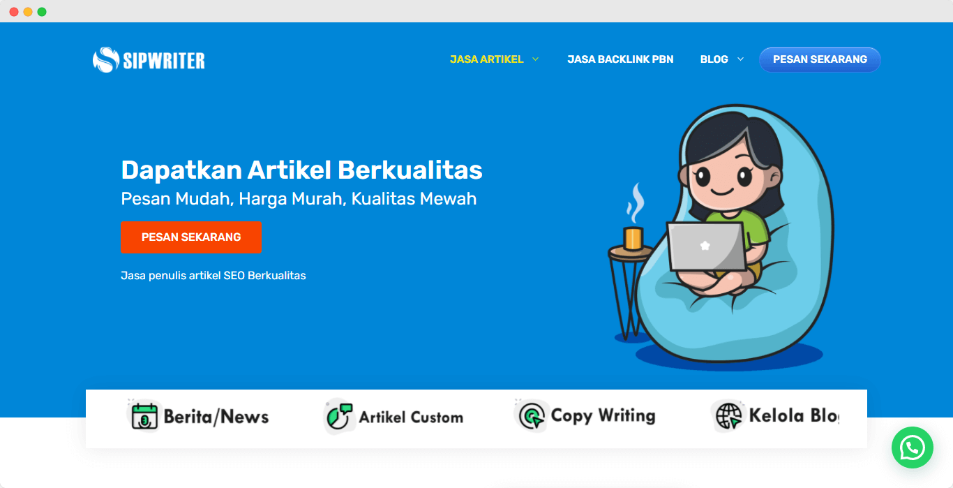 spiwriter jasa artikel seo